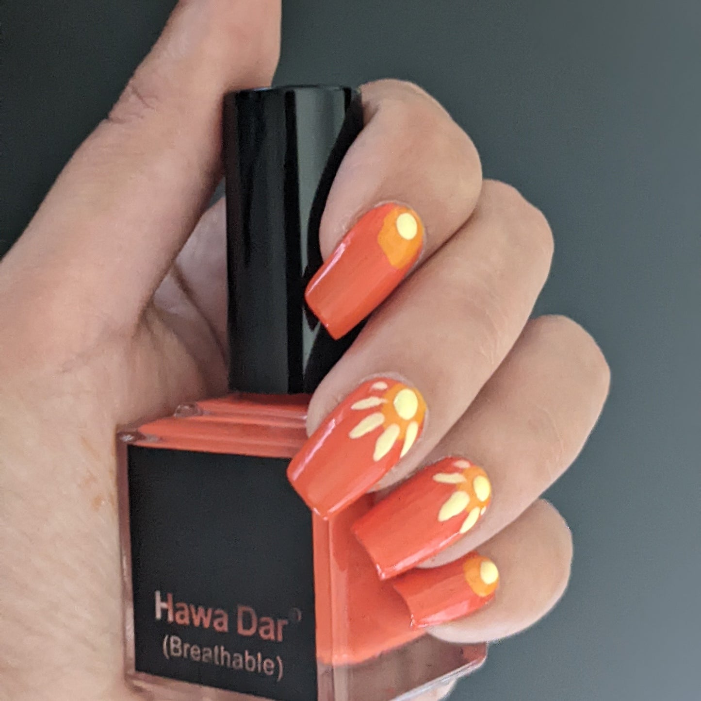 Breathable Nail Polish (Deep Sunset)